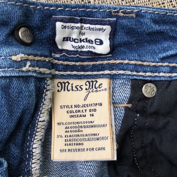 Miss Me Jeans size 25 distressed - Picture 7 of 15